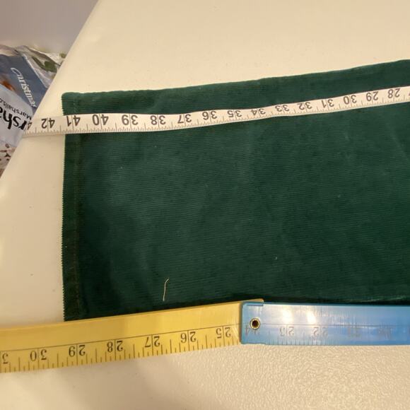 Lands End Mens 40x30 Green Traditional Fit Corduroy Pants Holidays Work Wear New - Picture 4 of 8